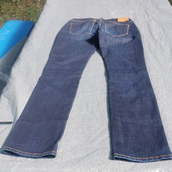 Size 00 / 24 A Lucky Brand Brooke Straight Dark Blue Jean 5 pocket - Picture 12 of 15